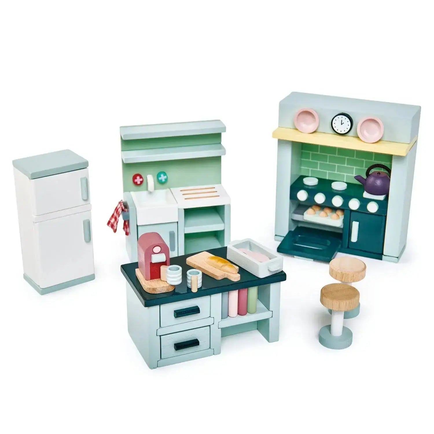 Dolls house kitchen range sales