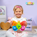 Butterfly Gear Game Wooden Toy for Toddlers - Woody Treasures - Imagination Wooden Toys