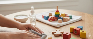 The Parent’s Guide to Cleaning and Sanitising Wooden Toys