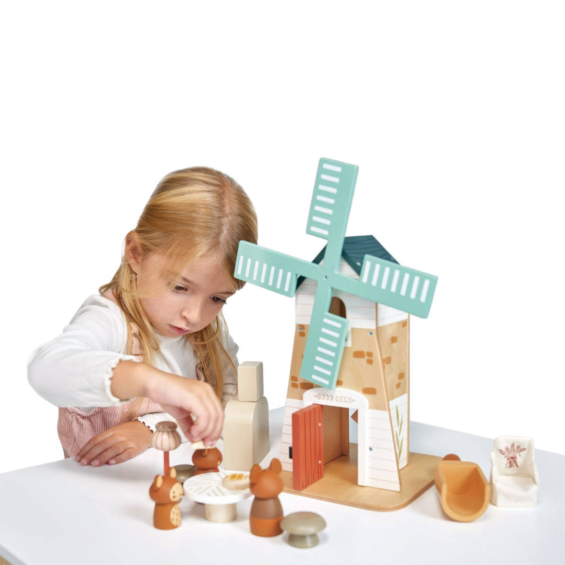 Penny Windmill Character Play Set Wooden Toy